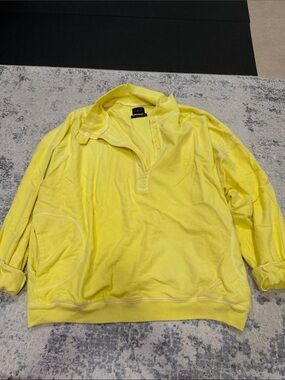 Women’s Yellow Pullover Sweater